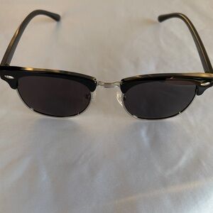 Classic Black Browline Sunglasses